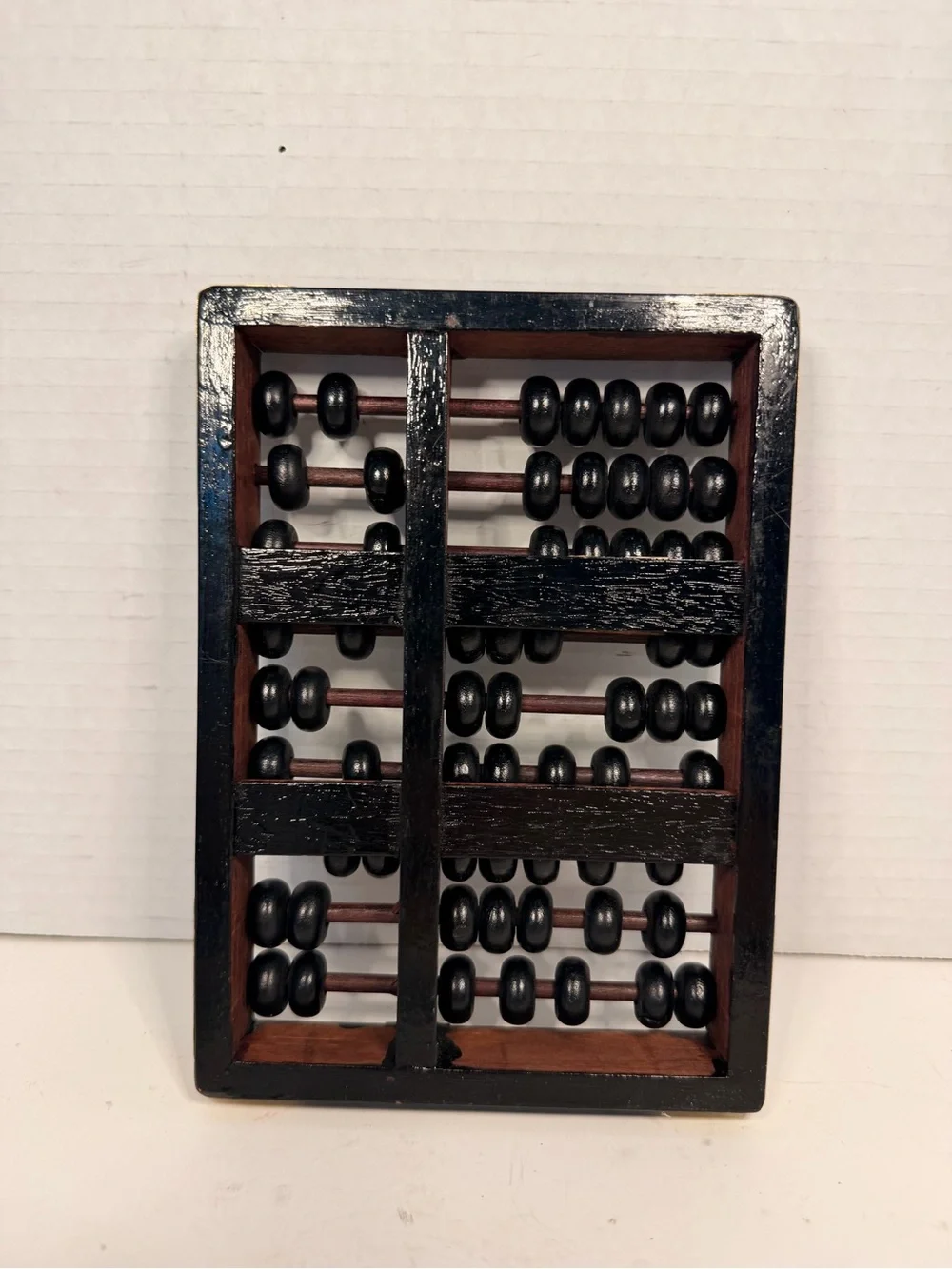 Vintage Wang Hing Abacus Manu Fty Hong Kong Wood